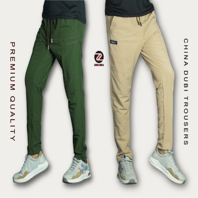China Doobi Fabrics - Six Pocket Premium Trousers 2pis combo